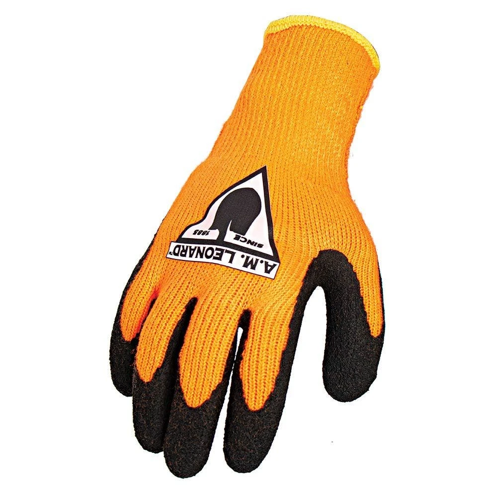 ThermalGrip Latex Palm Work Gloves, Size Small By A.M. Leonard 4 ThermalGrip Latex Palm Work Gloves, Size Small By A.M. Leonard - Image 2