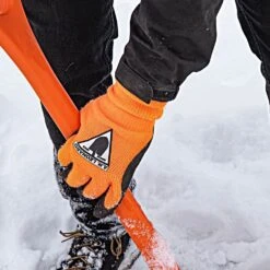 ThermalGrip Latex Palm Work Gloves, Size Small By A.M. Leonard 9 ThermalGrip Latex Palm Work Gloves, Size Small By A.M. Leonard -Amleos l500 snow 2