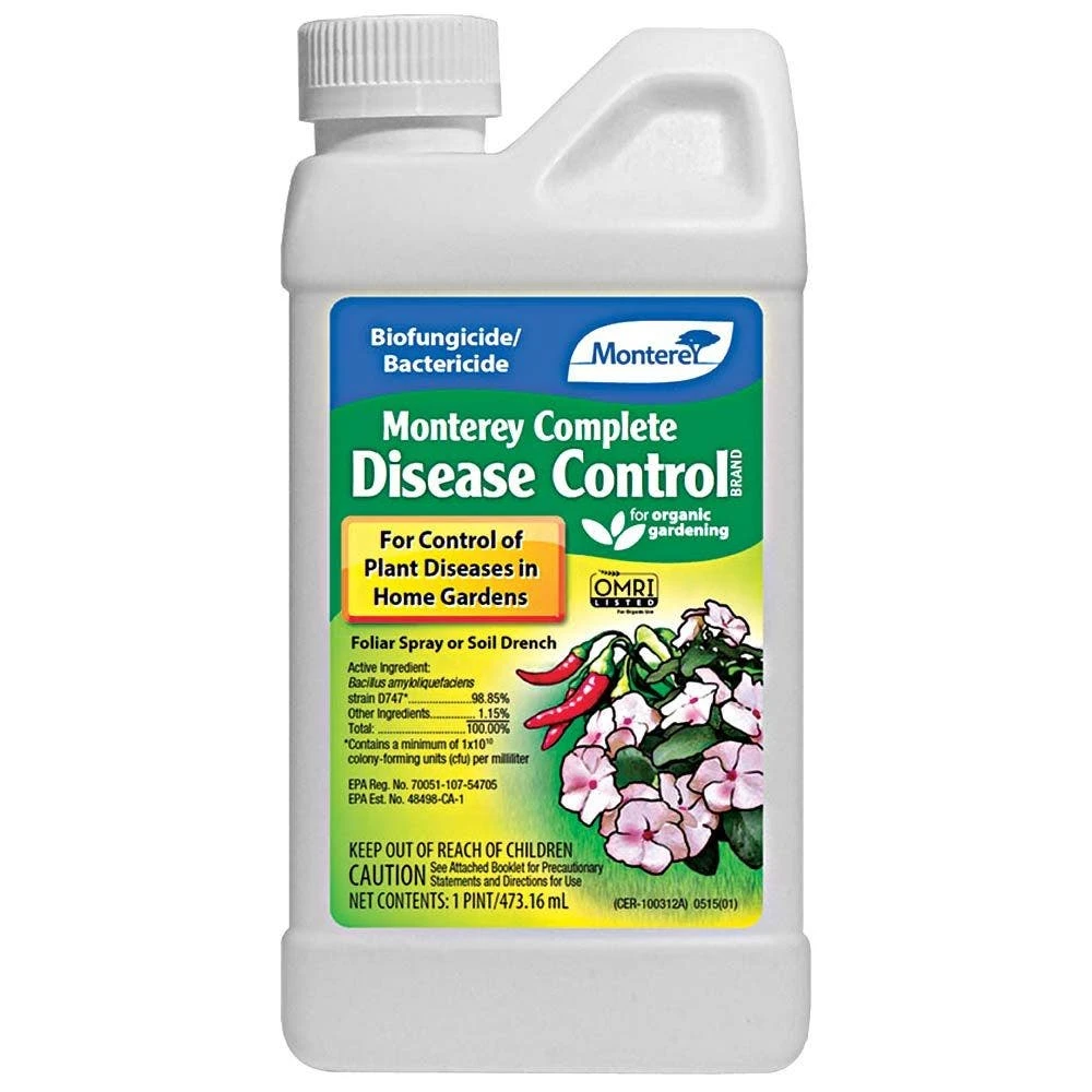 Monterey Complete Disease Control Biofungicide/Bactericide Concentrate, 16 Ounces 3 Monterey Complete Disease Control Biofungicide/Bactericide Concentrate, 16 Ounces