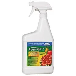 Neem Oil Insecticide, Miticide, And Fungicide, Ready-to-Use, 32-Ounce Spray Bottle By Monterey
