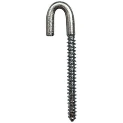 Lag Screw Hook Zinc Plated 1/2in X 6in