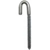 Left-Threaded, Zinc-Plated Lag Screw Hook 1 Left-Threaded, Zinc-Plated Lag Screw Hook -Amleos lh516 4