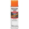Industrial Choice Construction Marking Paint, Orange, 17oz Can, Case Of 12 Cans By Rust-Oleum