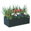 17" Tall Modern 27" X 53" Metal Raised Garden Bed - Midnight Blue