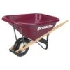 Poly Tray Wheelbarrow, 8 Cu Ft Tray With Flat-Free Tire By Scenic Road -Amleos m8 1ff