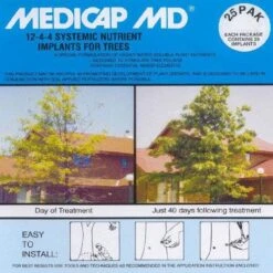 Medicap; MD Nutrient Implant Capsules 3/8in Diam Plus 12-4-4 25 Per Package