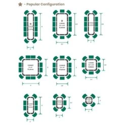 Vego 9 In 1 Modular Metal Raised Bed, Pearl White 19 Vego 9 In 1 Modular Metal Raised Bed, Pearl White -Amleos microsoftteams image 3