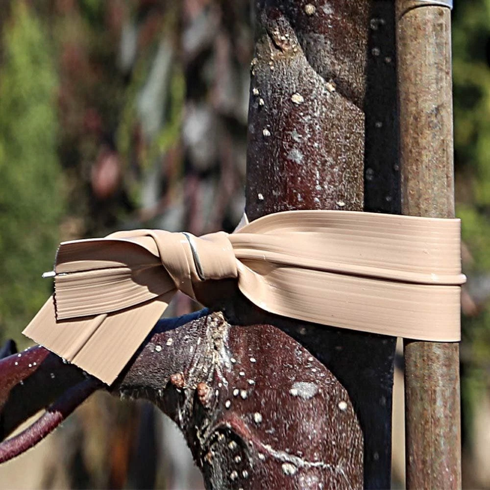 Stretch Ties, Expandable Tan Plastic Twist-Ties, 10in Length X 1in Width, Bundle Of 2,000 By Nursery Professionals 3 Stretch Ties, Expandable Tan Plastic Twist-Ties, 10in Length X 1in Width, Bundle Of 2,000 By Nursery Professionals