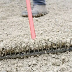 Steel 18 Tine Straight Rake By A.M. Leonard, 18in Width X 66in Handle, Lifetime Warranty -Amleos mr18 3 1