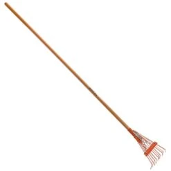 Narrow Shrub Rake With 8in Head And 54in Hardwood Handle By A.M. Leonard -Amleos msr 208 1