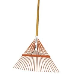 Bulk Pack Of 6Rakes - Spring Rakes With 24-Tine Steel Head And American Ash Handle By A.M. Leonard 8 Bulk Pack Of 6Rakes - Spring Rakes With 24-Tine Steel Head And American Ash Handle By A.M. Leonard -Amleos msr 224u