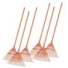 Bulk Pack Of 6Rakes - Spring Rakes With 24-Tine Steel Head And Tuff-Flex™ Composite Handle By A.M. Leonard