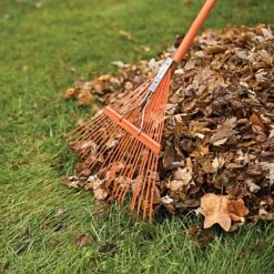 Bulk Pack Of 6Rakes - Spring Rakes With 24-Tine Steel Head And Tuff-Flex™ Composite Handle By A.M. Leonard -Amleos msrc 224 3