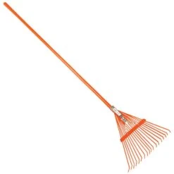 Spring Rake With 18-Tine Steel Head And Tuff-Strong™ Fiberglass Handle By A.M. Leonard