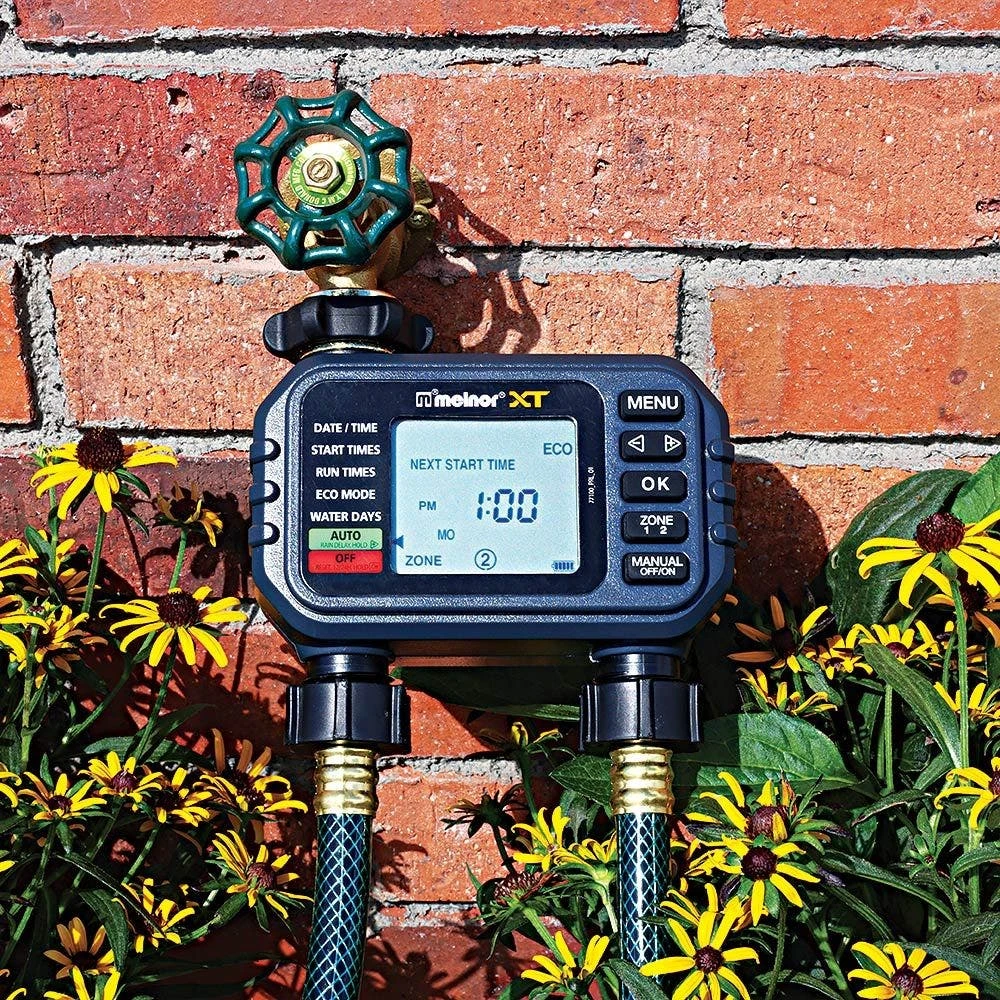 2-Outlet Hydrologic Eco Water Timer By Melnor 3 2-Outlet Hydrologic Eco Water Timer By Melnor
