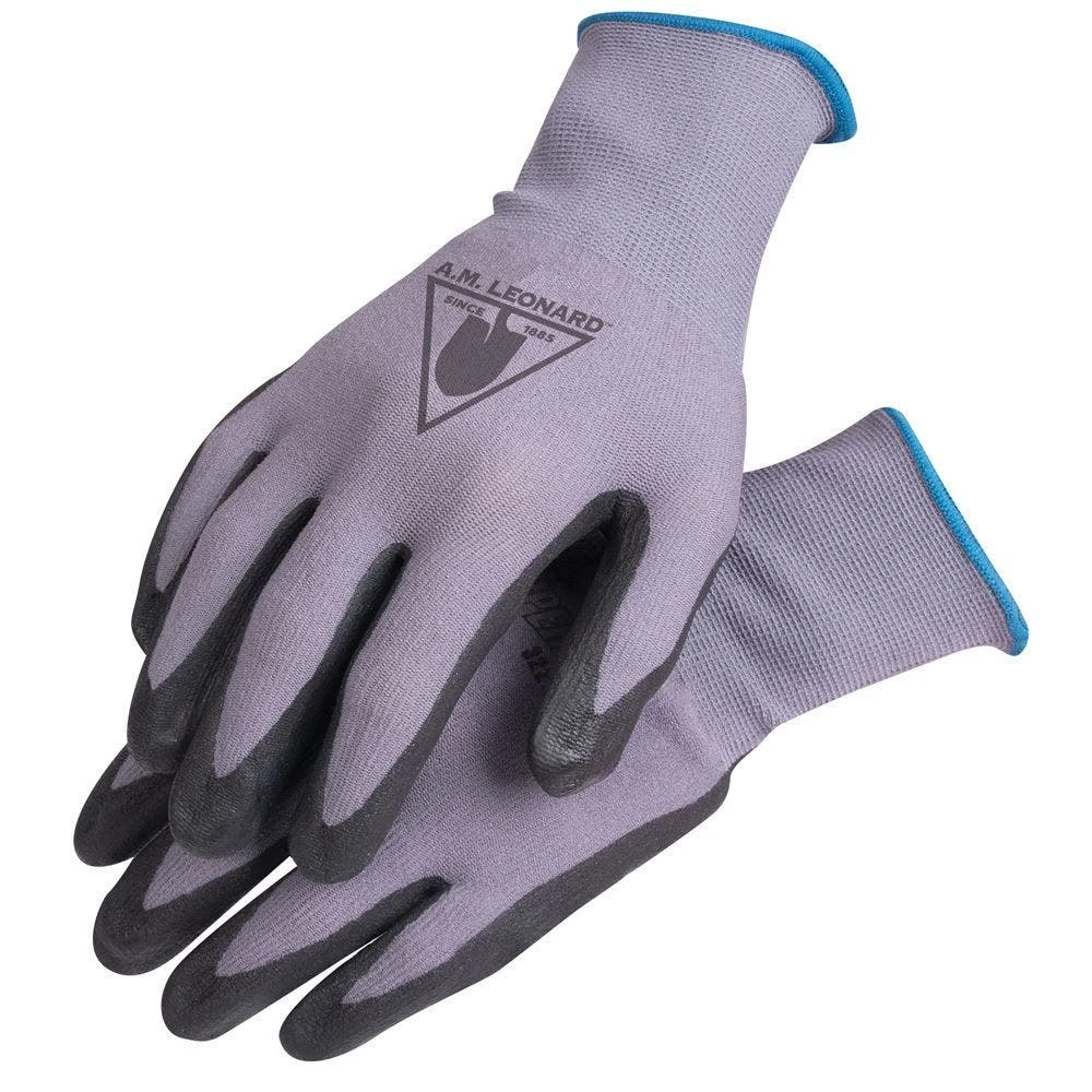 CoolGrip Foam Nitrile Work Gloves, Size Large By A.M. Leonard 4 CoolGrip Foam Nitrile Work Gloves, Size Large By A.M. Leonard - Image 2