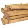Natural 7ft Bamboo Stakes, Premium First Cut, 24-26mm Diameter, Bundle Of 50