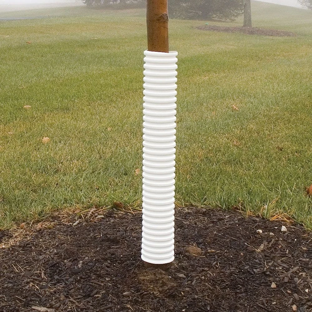 Corrugated Tree Guards, 2ft Length X 3in Diameter, Bundle Of 2 4 Corrugated Tree Guards, 2ft Length X 3in Diameter, Bundle Of 2 - Image 2