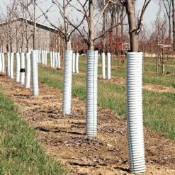 Corrugated Tree Guards, 2ft Length X 3in Diameter, Bundle Of 2 8 Corrugated Tree Guards, 2ft Length X 3in Diameter, Bundle Of 2 -Amleos np324 2