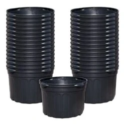 Nursery Container, Blow Molded, Trade 5 Squat, Bundle Of 31, Classic Line By NSI -Amleos nsc2100 stack