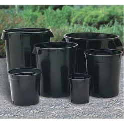 Nursery Container, Injection Molded, Trade 7 Squat, Bundle Of 24 By NSI