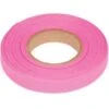 Flagging/Tagging Tape, Fluorescent Glo-Pink, 1/2in X 300ft, Non-Adhesive, Box Of 20 Rolls -Amleos nt o6p 2