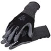 Showa Atlas 370 Nitrile Glove Black Small -Amleos nt370 8b