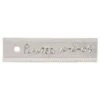 Aluminum Identification Tags, 4in Length X 1-3/4in Width, Pack Of 500 Tags By Aluma-Boss 1 Aluminum Identification Tags, 4in Length X 1-3/4in Width, Pack Of 500 Tags By Aluma-Boss -Amleos oat4 1