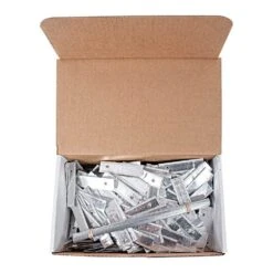 Aluminum Identification Tags, 3in Length X 7/8in Width, Pack Of 500 Tags By Aluma-Boss -Amleos oat box