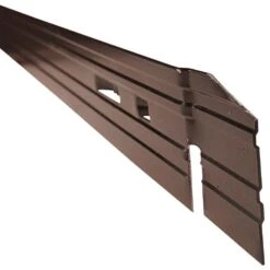 Aluminum Landscape Edging, Bronze DuraFlex Baked-On Finish, 8ft Sections, Bundle Of 6 By Permaloc