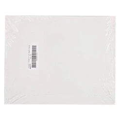 Vinyl Plain White Card 10in X 8in
