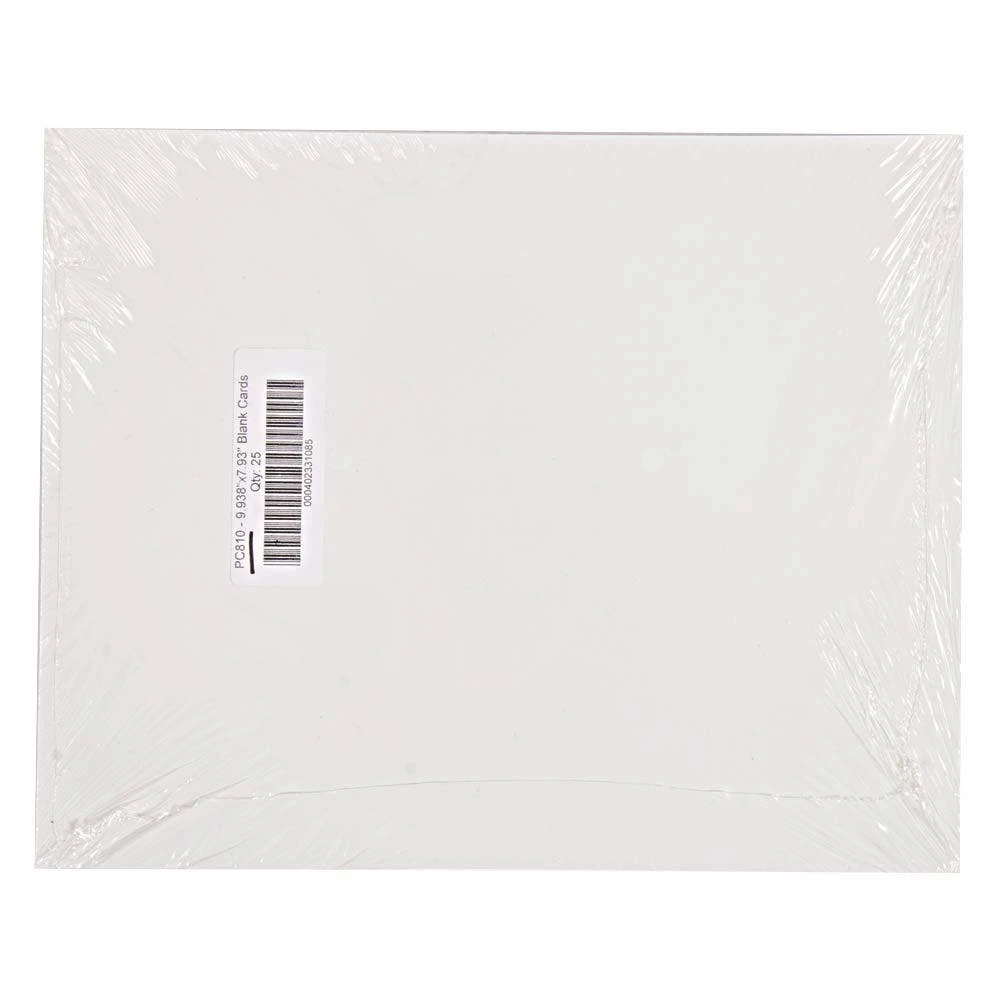 Vinyl Plain White Card 10in X 8in 3 Vinyl Plain White Card 10in X 8in
