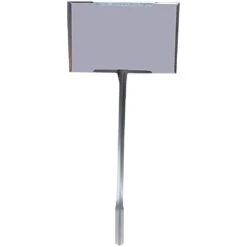 Vinyl Cards For Steel Sign Holders, Blank White, 7in X 5in, Pack Of 25 Cards -Amleos pc75 2 1