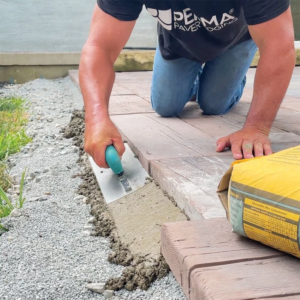 Perma Pak Concrete Paver Edging Additive, 1.4lb Bag (1:1 Mixture With 80lb Bags) By PERMA Paver Edging 10 Perma Pak Concrete Paver Edging Additive, 1.4lb Bag (1:1 Mixture With 80lb Bags) By PERMA Paver Edging - Image 8