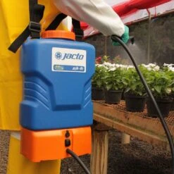Jacto 2 Gallon Battery Powered Shoulder Carry Sprayer -Amleos pjb 8c 2