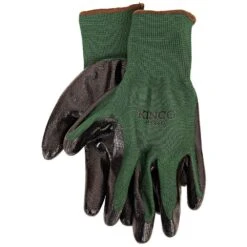 Glove Dark GreenSmooth Nitrile Palm, 2 Pack, XL -Amleos pk l1am 2