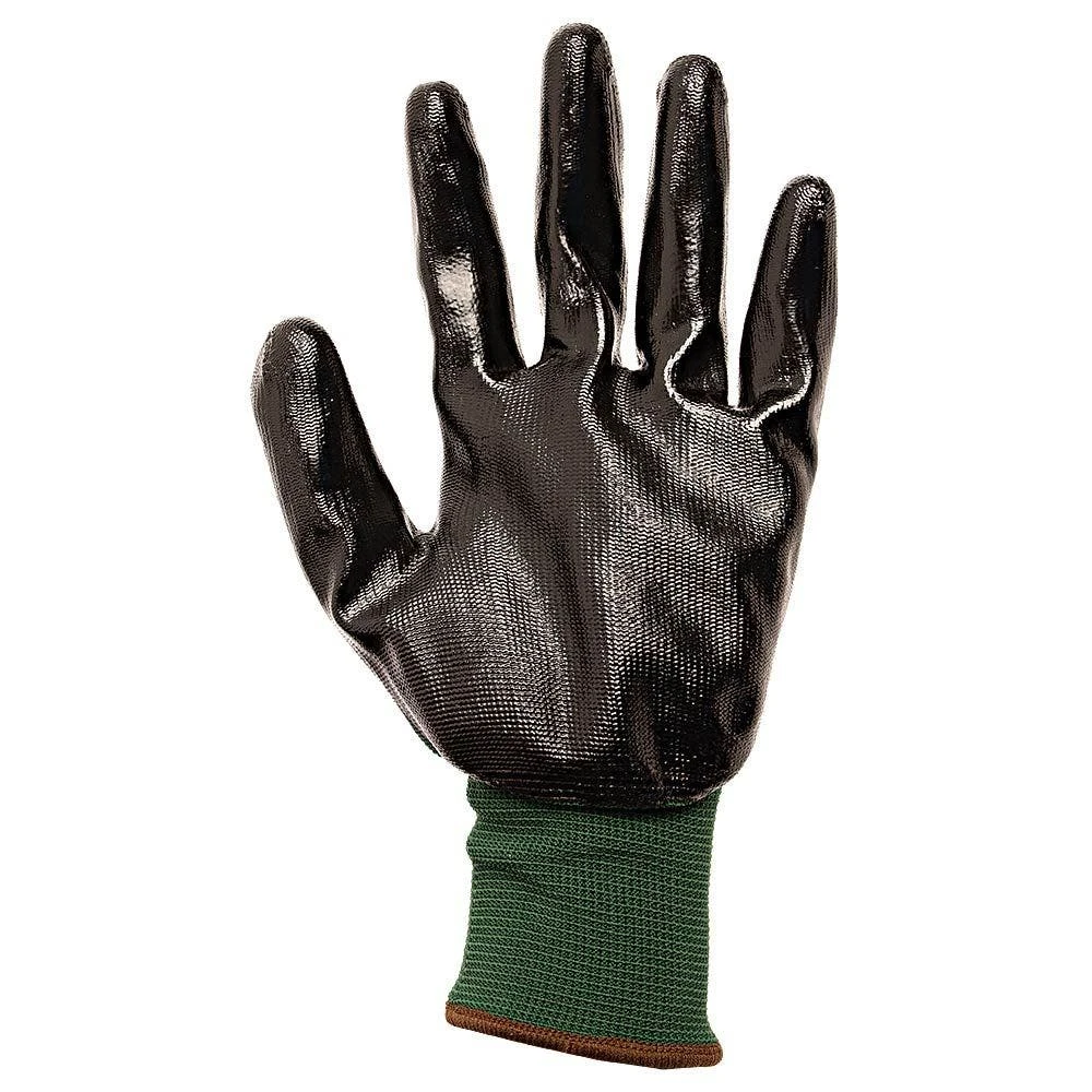 GloveDark GreenSmooth Nitrile Palm, 2 Pack, MD 4 GloveDark GreenSmooth Nitrile Palm, 2 Pack, MD - Image 2