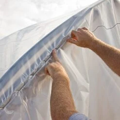 Poly Latch Base, 8ft Length, Bundle Of 10 -Amleos plw4 1 2