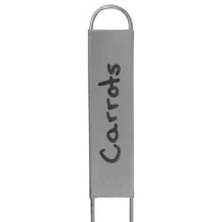 Vertical Plant Marker With Zinc Name Plate, .875in X 3.25in, 25-Pack