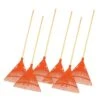 Bulk Pack Of 6Rakes - 24-Inch Wide Poly Lawn Rakes With American Ash Handle By A.M. Leonard -Amleos pr24u 6