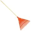 24-Inch Wide Poly Lawn Rake With American Ash Handle By A.M. Leonard -Amleos pr24u 8