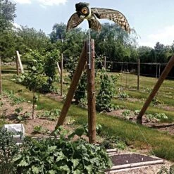 Bird-X Prowler Owl Decoy With Realistic Moving Wings -Amleos prowl 5