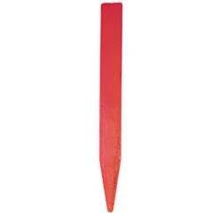 Plastic Pot Stakes, Red, 4in X 5/8in, Case Of 1,000 Stakes