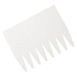Plastic Pot Stakes, White, 4in X 5/8in, Case Of 1,000 Stakes 6 Plastic Pot Stakes, White, 4in X 5/8in, Case Of 1,000 Stakes -Amleos ps4 2w 1 1