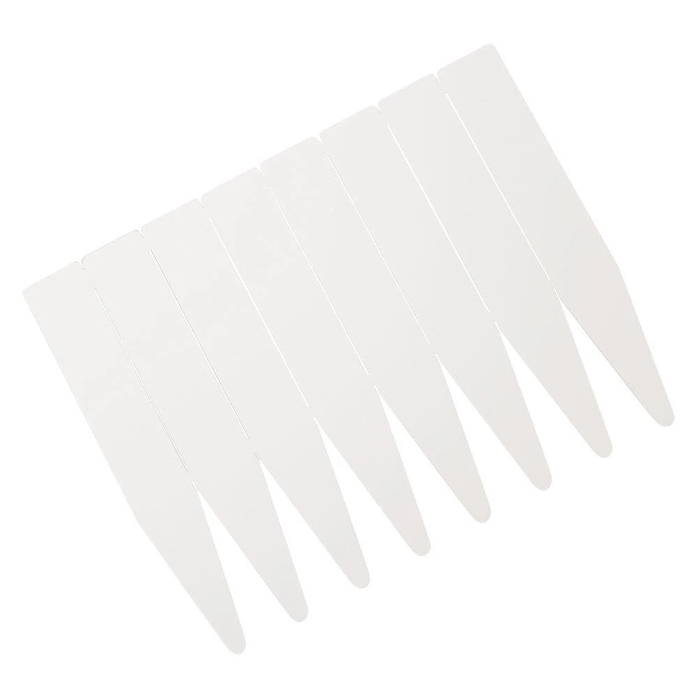Plastic Pot Stakes, White, 4in X 5/8in, Case Of 1,000 Stakes 4 Plastic Pot Stakes, White, 4in X 5/8in, Case Of 1,000 Stakes - Image 2