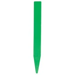 Plastic Pot Stakes, Green, 4in X 5/8in, Case Of 1,000 Stakes