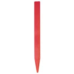 Plastic Pot Stakes, Red, 6in Length X 5/8in Width, Pack Of 1,000 Stakes