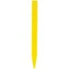 Plastic Pot Stakes, 8in X 5/8in, Yellow, Box Of 500 Stakes -Amleos ps8 4y