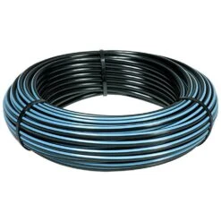 Blue Stripe Irrigation Tubing, No Emitters, 5/8 Diameter, Coil Of 100ft By Toro