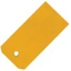 Vinyl Shipping Tags, Orange, Pre-Wired With Brass Eyelets, Box Of 500 Tags 2 Vinyl Shipping Tags, Orange, Pre-Wired With Brass Eyelets, Box Of 500 Tags -Amleos ptt2 5o